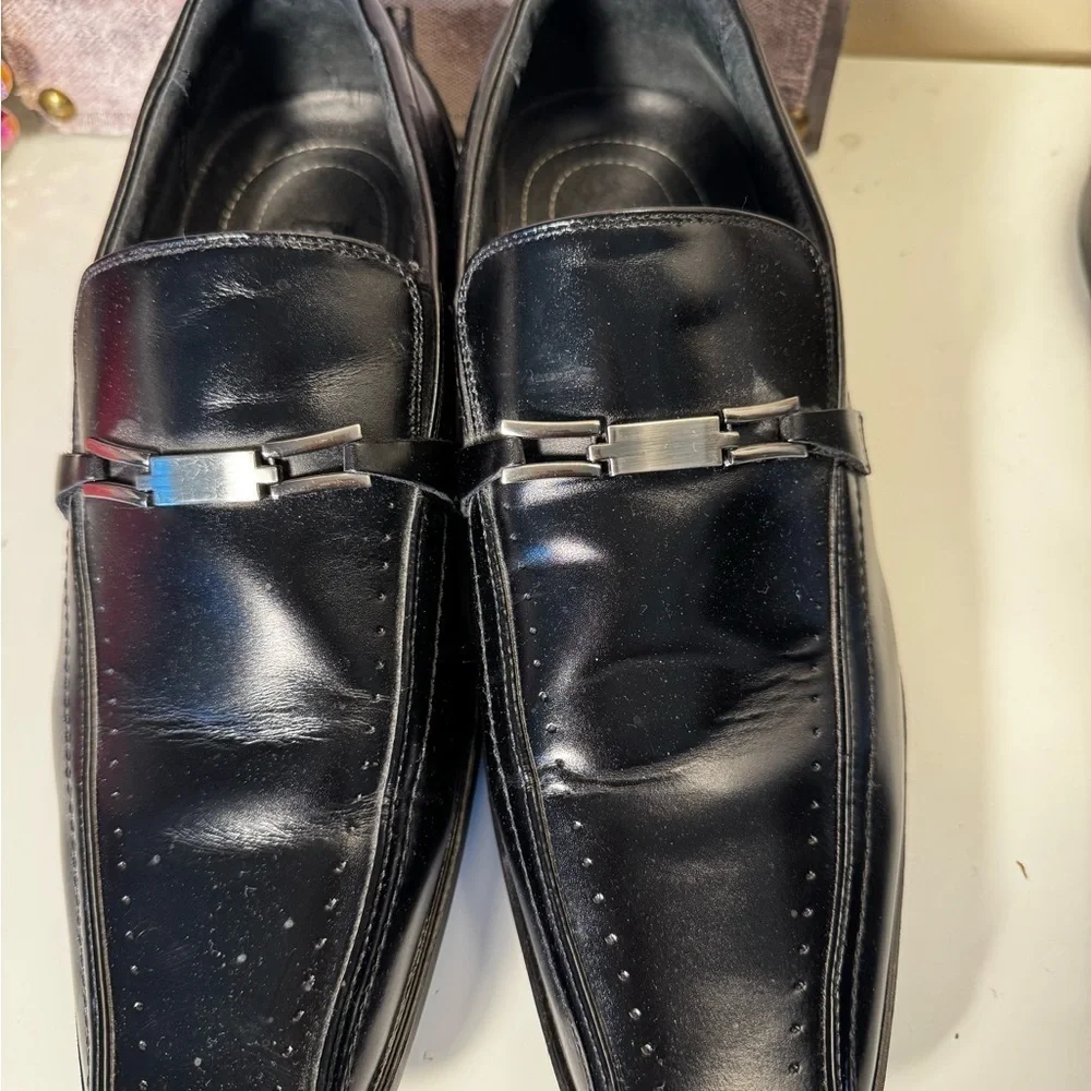 Stacy Adam’s Elegant Black Leather Men's Loafers
